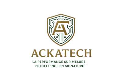 Logo détaillé Ackatech - Expert en montage PC et watercooling